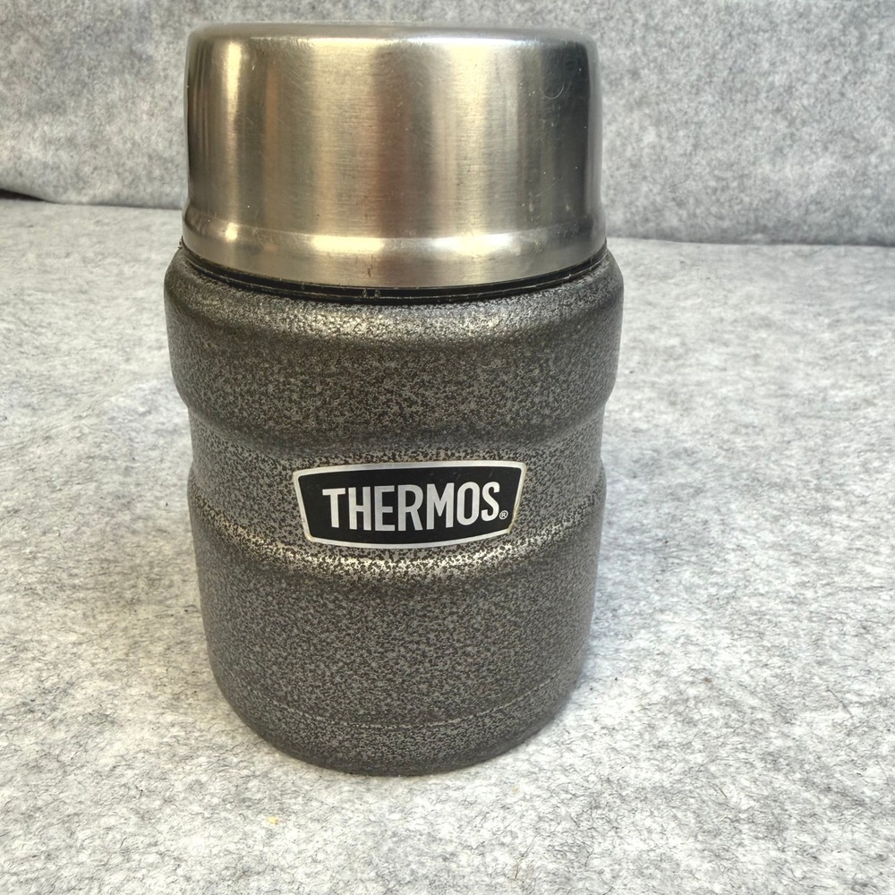 Thermos Stainless King Food Jar Charcoal Gray Hammertone 16oz SK3000HW4